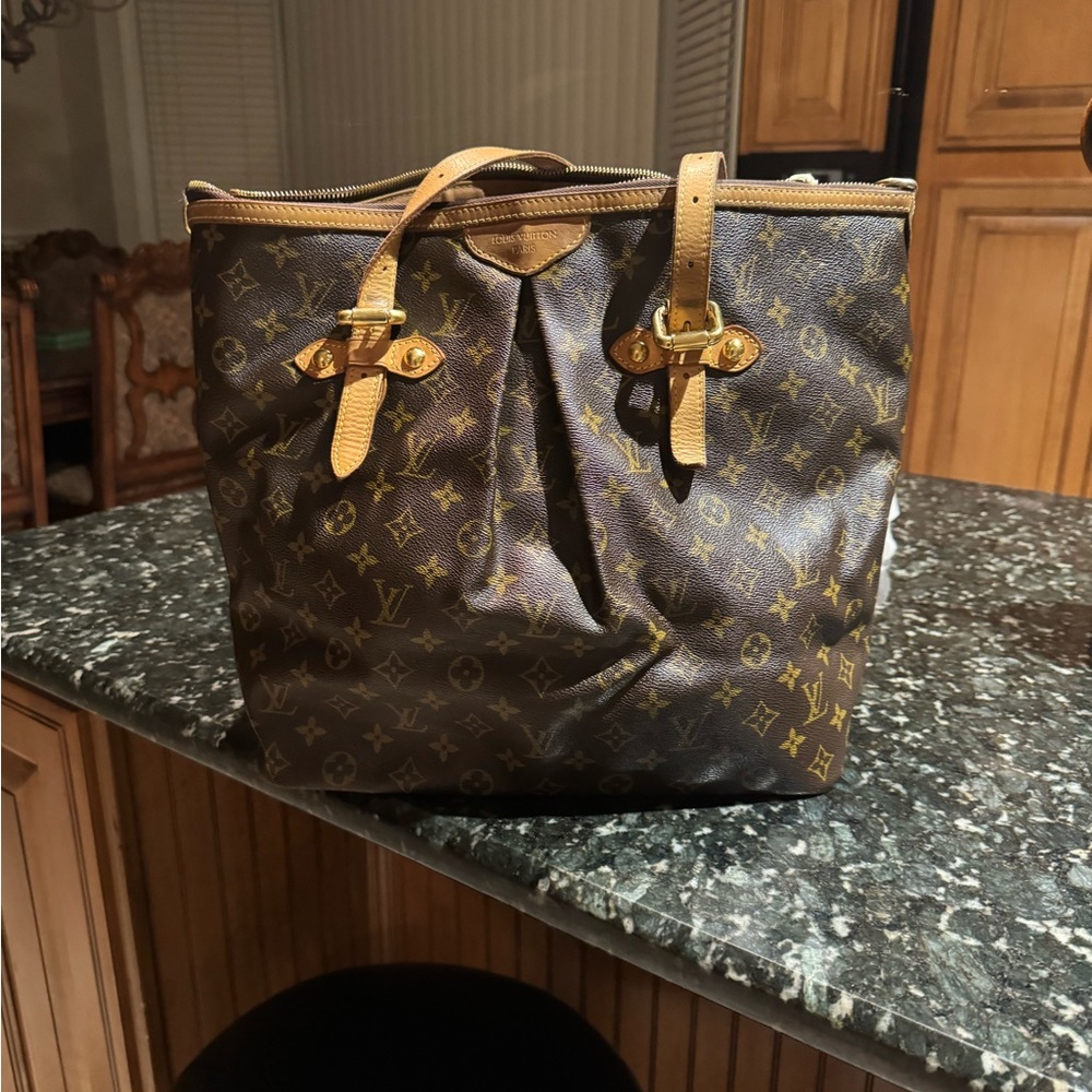 Louis Vuitton Classic Brown Monogram Tote